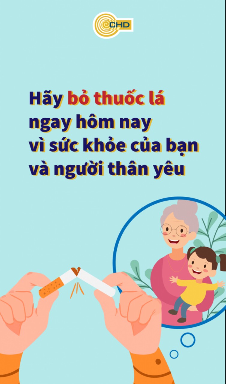 HÃY ĐỂ MÔI TRƯỜNG XUNG QUANH BẠN KHÔNG KHÓI THUỐC LÁ