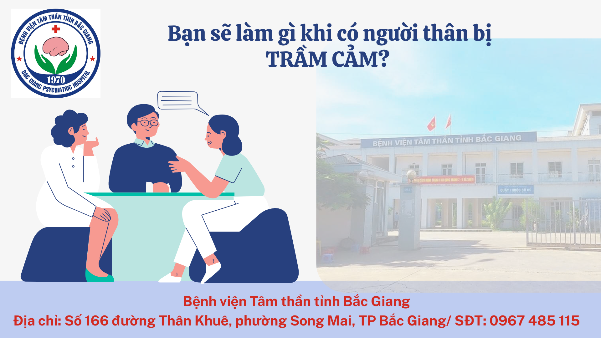 BẠN SẼ LÀM GÌ KHI CÓ NGƯỜI THÂN BỊ TRẦM CẢM?