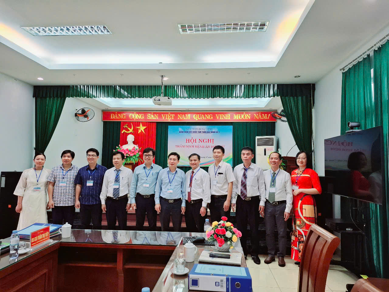 BỆNH VIỆN SỨC KHỎE TÂM THẦN BẮC NINH SỐ 1 TỔ CHỨC THÀNH CÔNG HỘI NGHỊ THẨM ĐỊNH BỆNH ÁN ĐIỆN TỬ