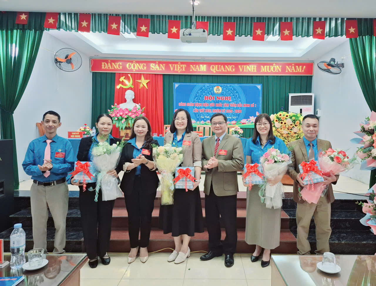 HỘI NGHỊ CÔNG ĐOÀN BỆNH VIỆN SỨC KHỎE TÂM THẦN BẮC NINH SỐ 1 LẦN THỨ XXVI, NHIỆM KỲ 2025–2030