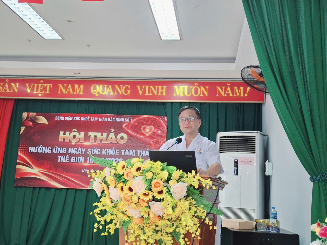BỆNH VIỆN SỨC KHỎE TÂM THẦN BẮC NINH SỐ 1 TỔ CHỨC THÀNH CÔNG HỘI THẢO HƯỞNG ỨNG NGÀY SỨC KHỎE TÂM THẦN THẾ GIỚI